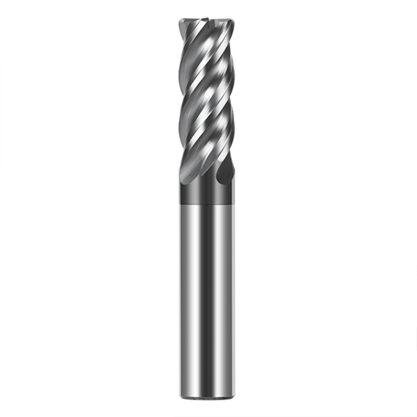 70HRC 4-Flute Cemented Carbide End Mills Specifically Designed for Cutting Stainless Steel and Titanium Alloy Materials