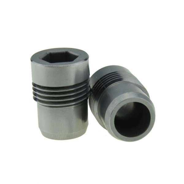 Cemented Tungsten Carbide Alloy Water Jet Spiral Thread Inner Hexagonal groove Nozzle for PDC Drilling Oil Equipment - Image 2