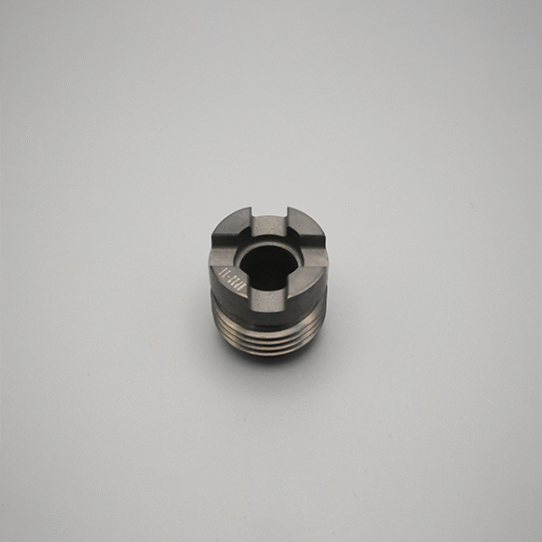 HP22-11 Cemented Tungsten Carbide Alloy Water Jet Spiral Thread Crossing Slot Head Nozzle for PDC Drilling Oil Equipment