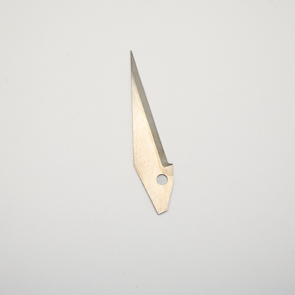 Cemented Tungsten Carbide Alloy Triangle Single Hole Positioning Blade Fabric Film Slitting Industrial Machine Knife - Image 2