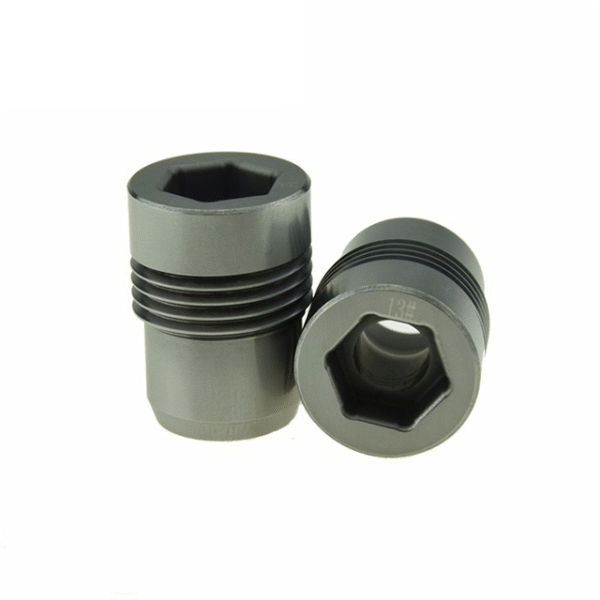 Cemented Tungsten Carbide Alloy Water Jet Spiral Thread Inner Hexagonal groove Nozzle for PDC Drilling Oil Equipment - Image 3