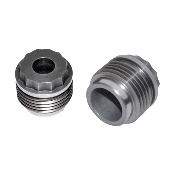 Cemented Tungsten Carbide Alloy Water Jet Spiral Thread External Plum Blossom Nozzle for PDC Drilling Oil Equipment - Image 3