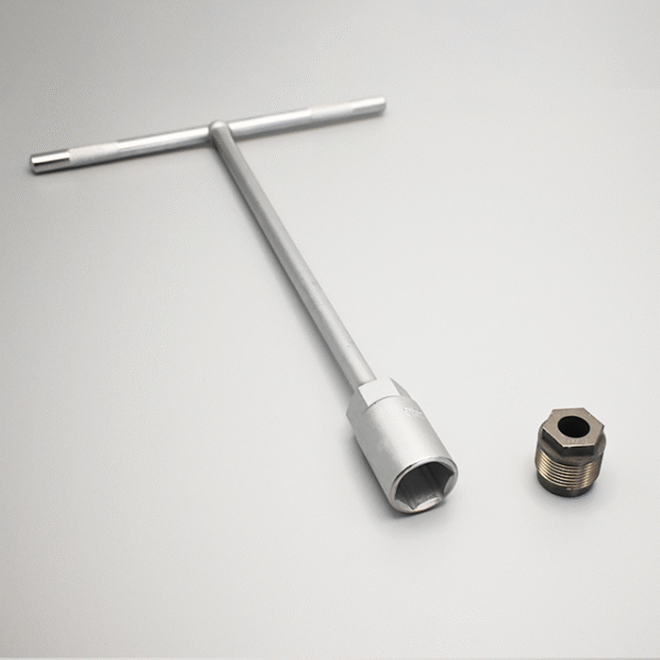 High Quality Long Arm T-Type Socket Allen Wrench Hex Key Spanner for Installing Hexagonal Nozzles - Image 2