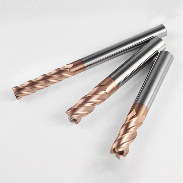 Manufacturer of 4-Flute 55-Degree Angle Carbide Tungsten Alloy CNC Milling Cutter with Coating - Flat-Bottom 4-Flute End Mill - Image 3
