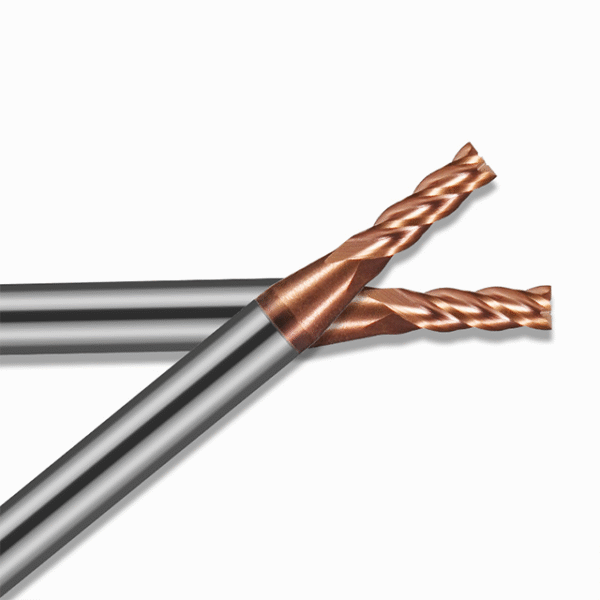 4 Flute HRC55° End Mill for Both Steel and Aluminum, Featuring a Micro-diameter Long Neck and High-gloss Surface - Image 2