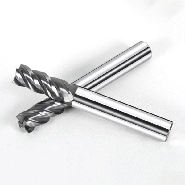 70HRC 4-Flute Cemented Carbide End Mills Specifically Designed for Cutting Stainless Steel and Titanium Alloy Materials - Image 2