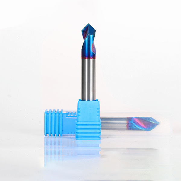 Tungsten Carbide Two-flute 90° Centering End Mill, 2-edged, Stainless Steel-specific Carbide Center Drill with Extended Length - Image 3