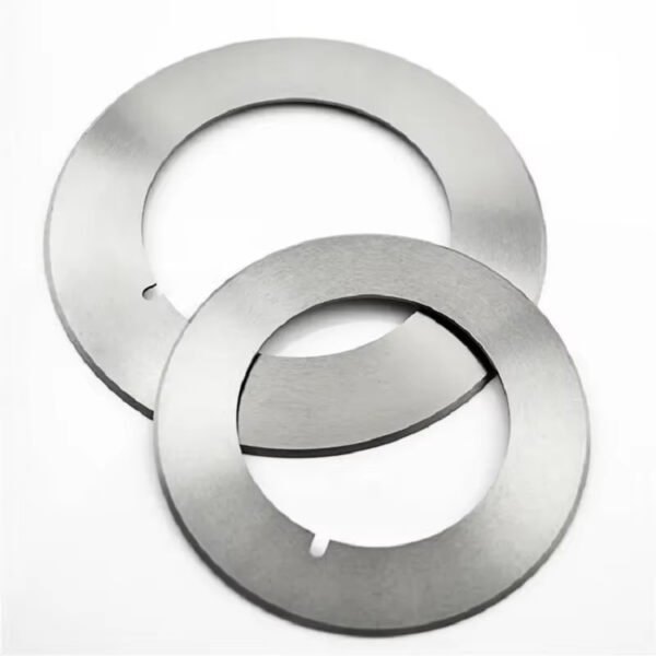 Tungsten Carbide Alloy Metal Cutting Round Blades Knifes for Copper Plate Cutting Machine Industrial Blades YG6X