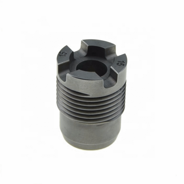Custom Cemented Tungsten Carbide Alloy Water Jet Spiral Thread Crossing Slot Head Nozzle for PDC Drilling Oil Equipment YG8 YG9C