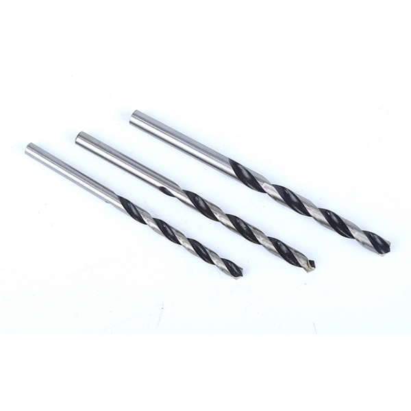 HSS Straight Shank Twist Drills (Black/White) – Factory Wholesale for Iron/Aluminum/Plastic/Wood Drilling - Image 2