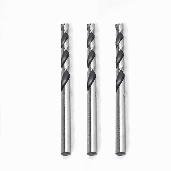 HSS 4341 Rolled Straight Shank Twist Drills (Black/White) – Factory Wholesale for Metal & Non-Metal Drilling - Image 2