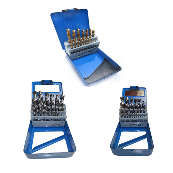 4341 High speed steel straight shank twist rolled black drill bits suitable for drilling iron aluminum plastic wood and metal - Image 3