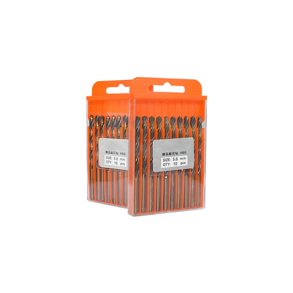 HSS 4341 Rolled Straight Shank Twist Drills (Black/White) – Factory Wholesale for Metal & Non-Metal Drilling - Image 3