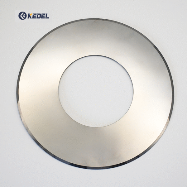 Cigarette Making Machine Cutting Blade Hot Selling Tobacco Cutting Cemented Carbide Knife for Tobacco Circular Round Knife