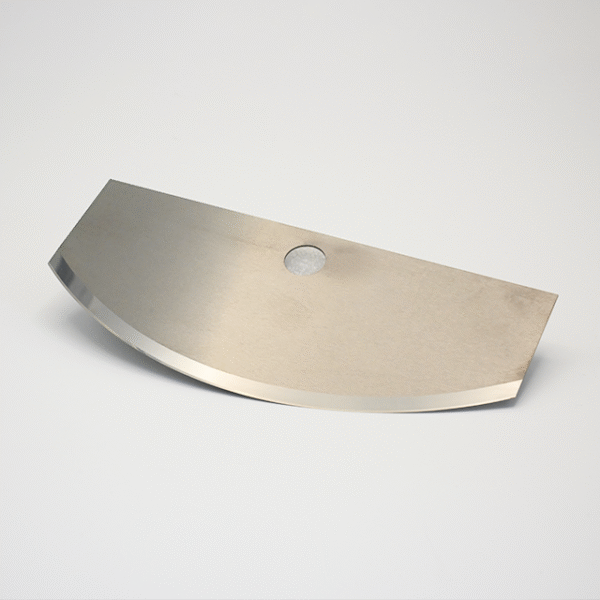 Oval Slicing Blade for Meat, Fruit, and Vegetable Cutting. Customizable Non - standard Carbide Industrial Cutting Tools