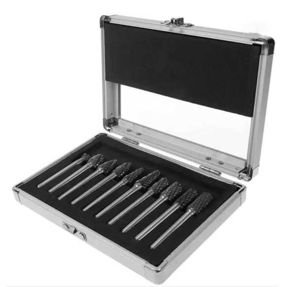 3.175mm (1/8 Inch) Shank Carbide Rotary File Set (6mm Dia.) - Image 5