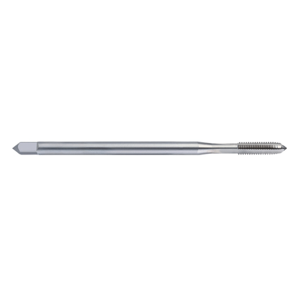 Extra-Long Heavy Shank Straight Flute Cobalt HSS Taps with Neck & TiN/TiCN for SS/Al/Cast Iron Deep Through Holes