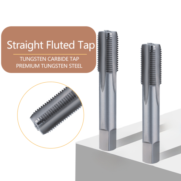 JB/T 13929-2020 60° sealing straight pipe cobalt HSS taps w/TiN/TiCN, for petroleum/chemical/mechanical sealing threads. - Image 3