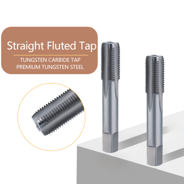 55° Sealing straight pipe cobalt taps (TiN/TiCN) – petroleum/chemical/mechanical sealing threads - Image 3