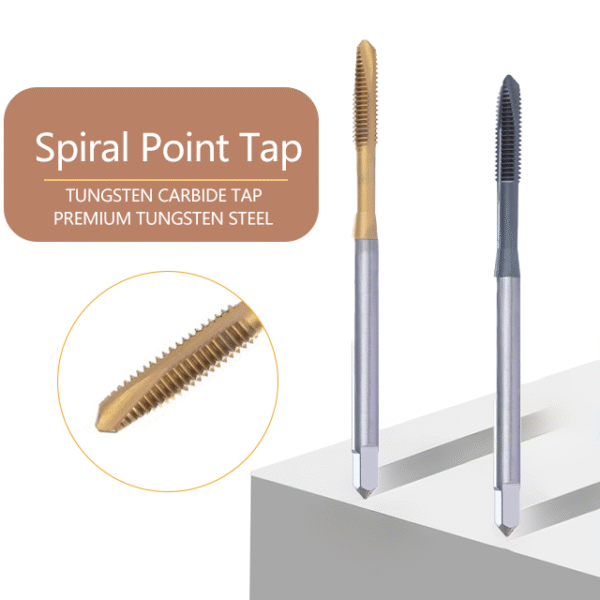 JIS B4011 long spiral cobalt taps (TiN/TiCN) – SS/Al/gray iron deep holes - Image 3
