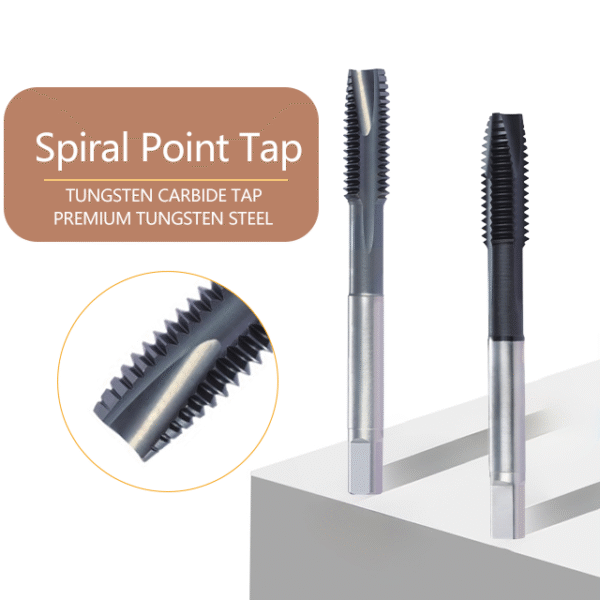 JIS B4011 long spiral cobalt taps (TiN/TiCN) – SS/Al/gray iron deep holes - Image 2