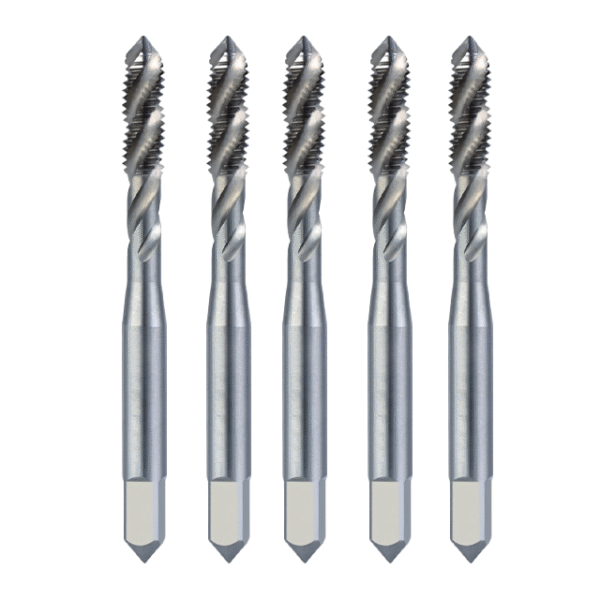 Chinese Standards GB/T 3506 spiral-flute cobalt HSS taps with TiN/TiCN, for stainless steel/aluminum/gray cast iron blind holes. - Image 2