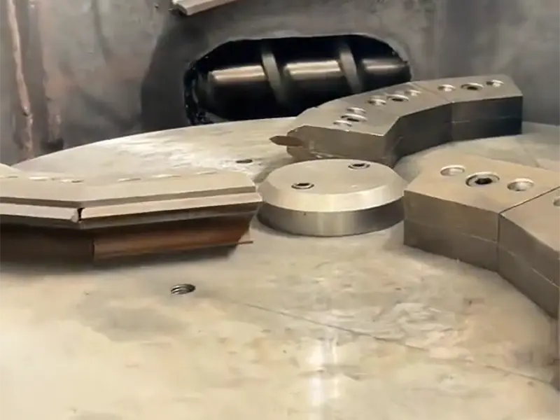 Water - ring die - face hot cutting