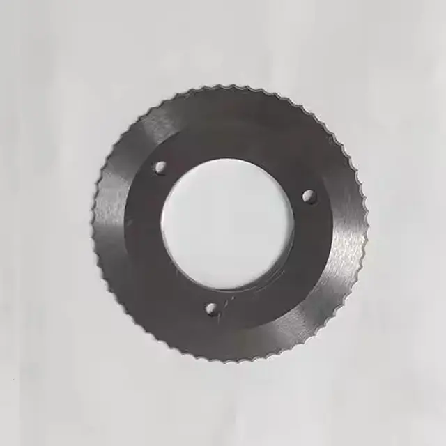 Saw tape slitting blade