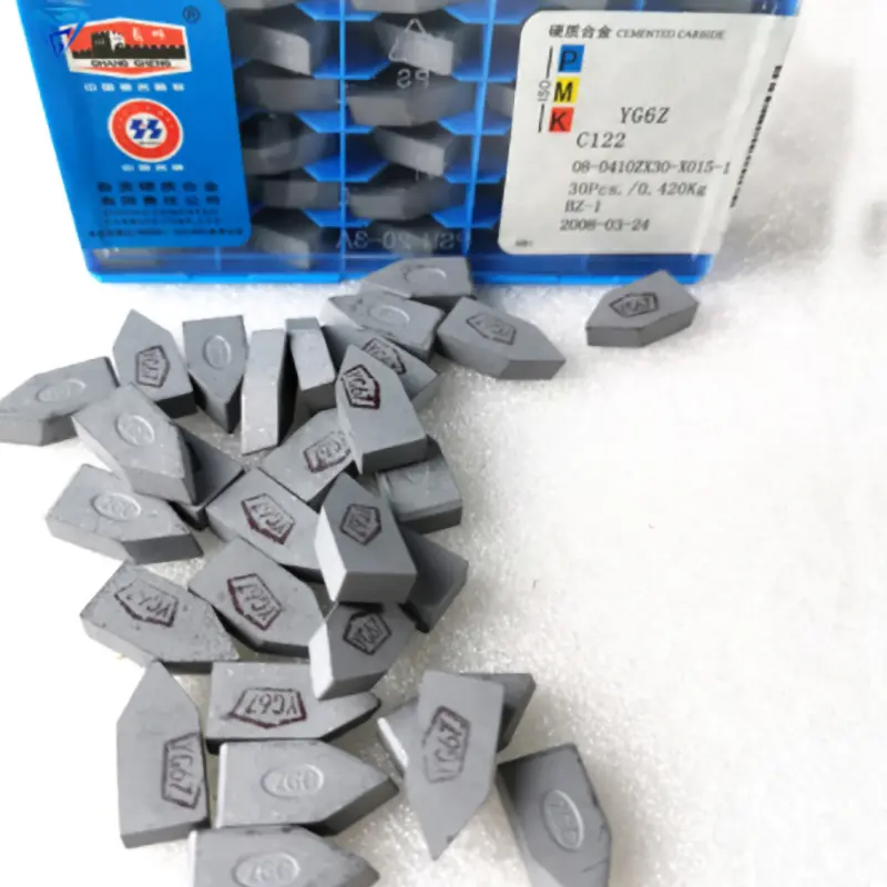 brazed tips YG6