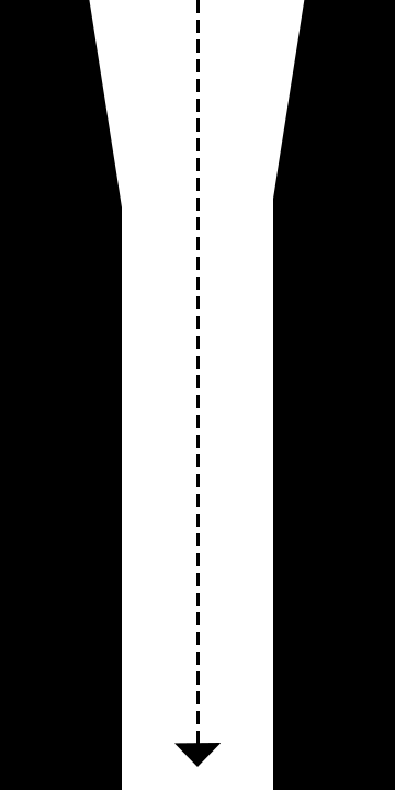 straight-hole-type