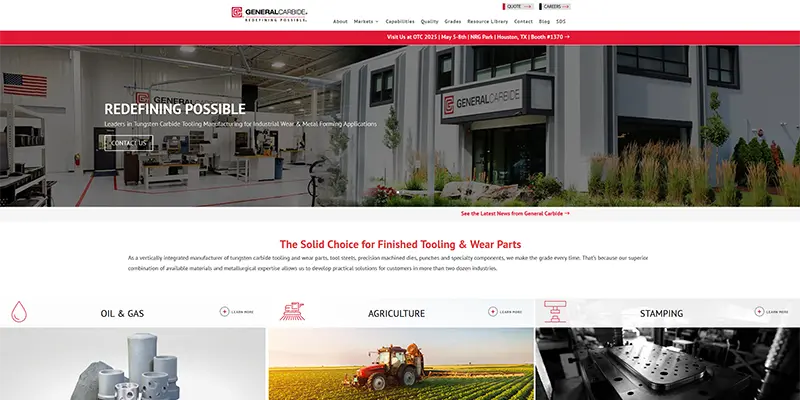 General Carbide Corporation Official website