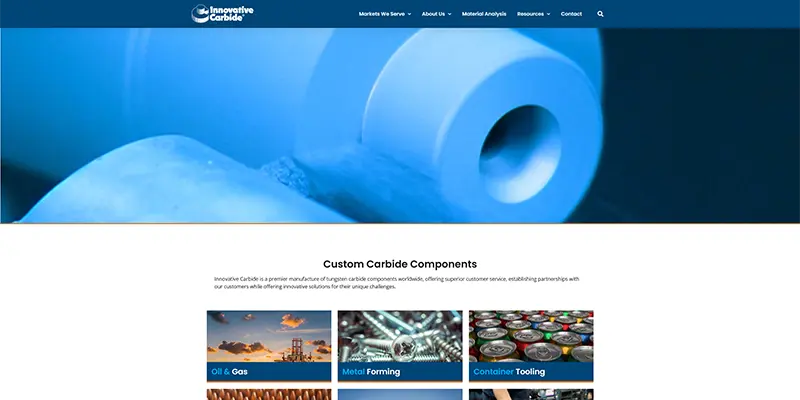 Innovative Carbide Official website