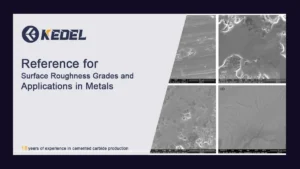 Reference for Surface Roughness Grades and Applications in Metals