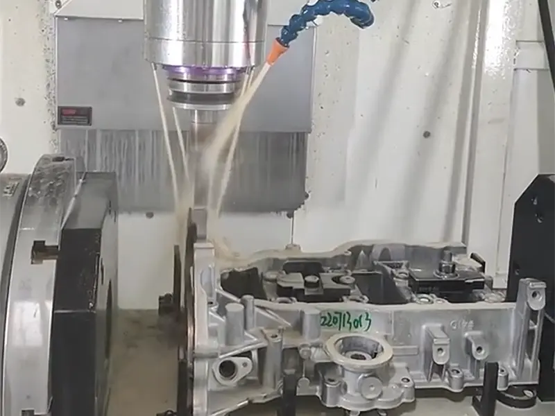 Tap Tapping for Engine Block