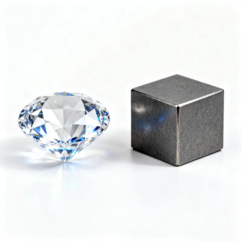 Diamonds and tungsten carbide Diamonds and tungsten carbide