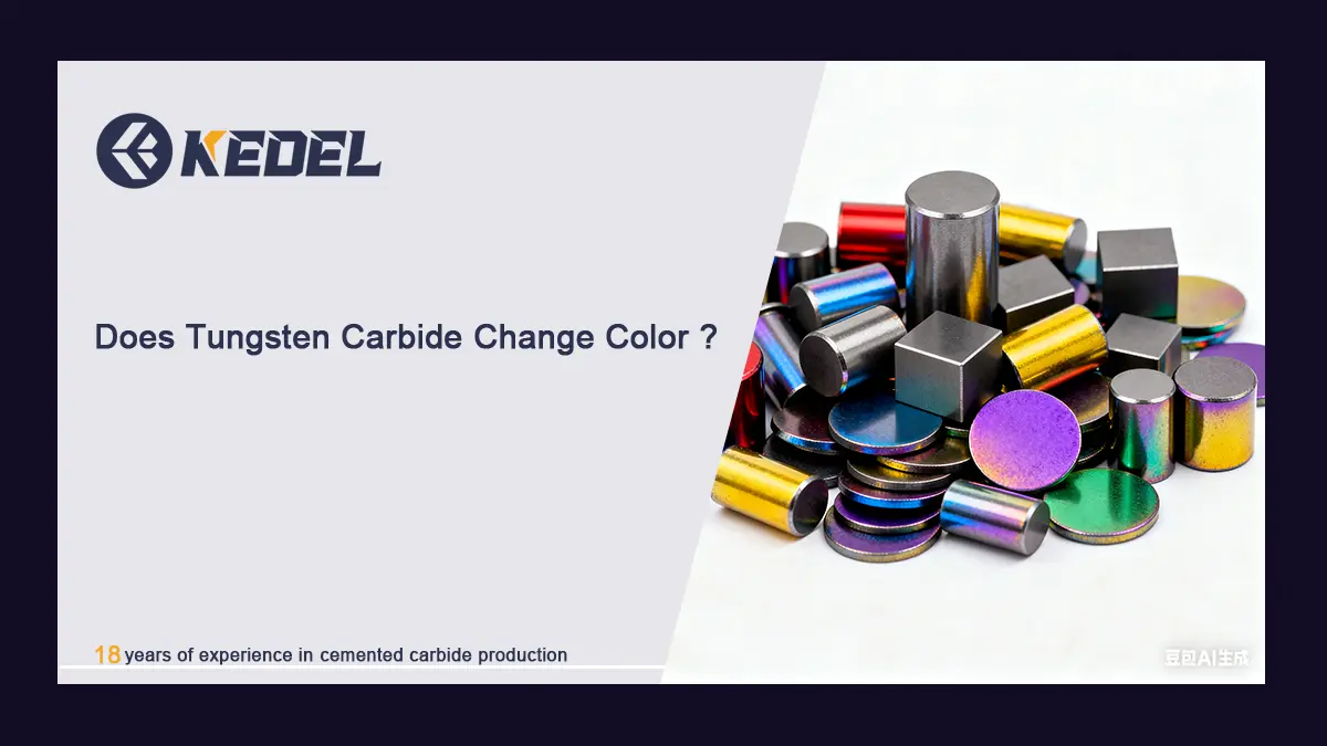 Does Tungsten Carbide Change Color