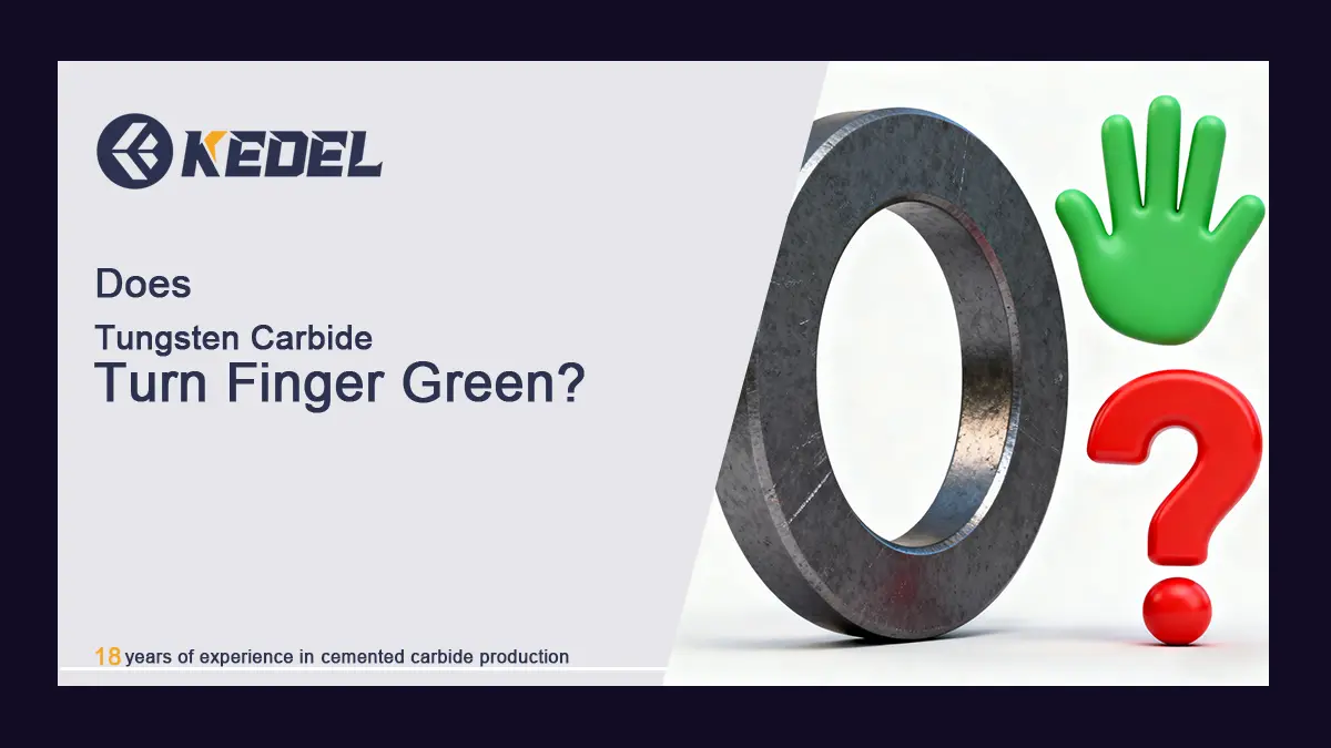 Does Tungsten Carbide Turn Finger Green