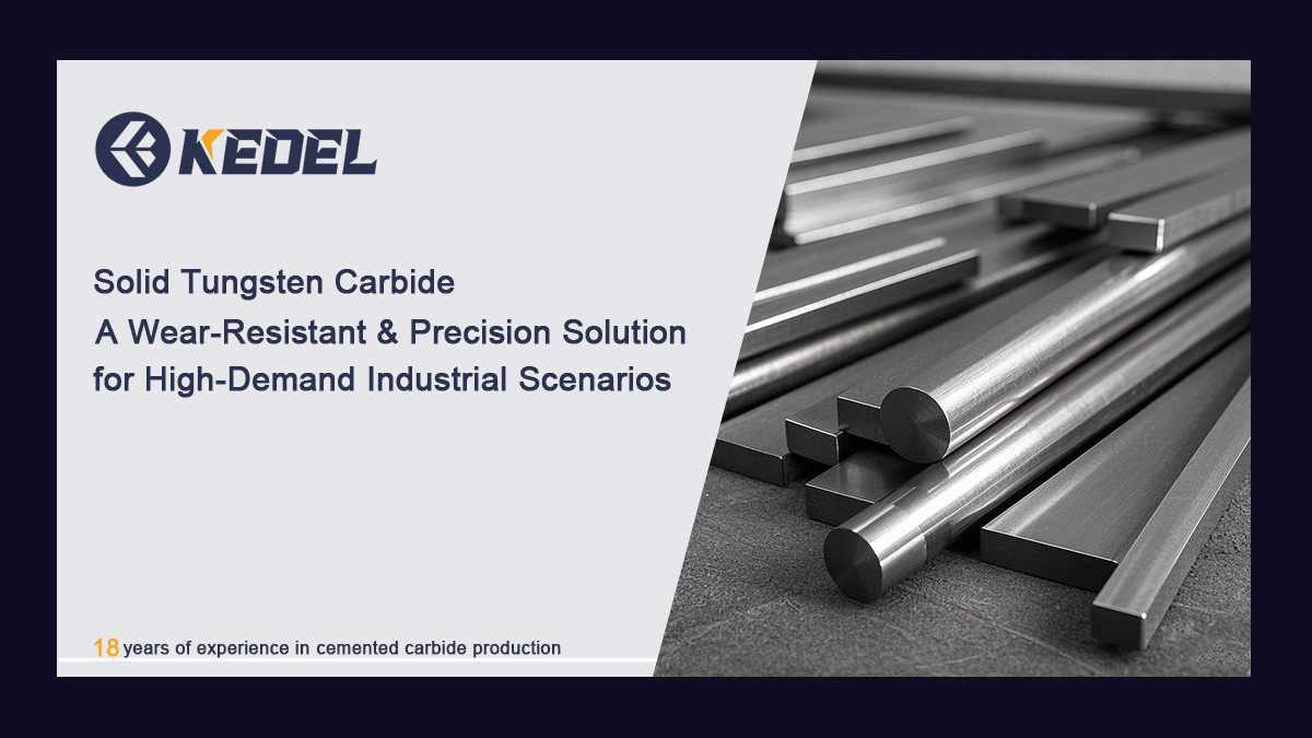 Solid Tungsten Carbide A Wear-Resistant Precision Solution for High-Demand Industrial Scenarios