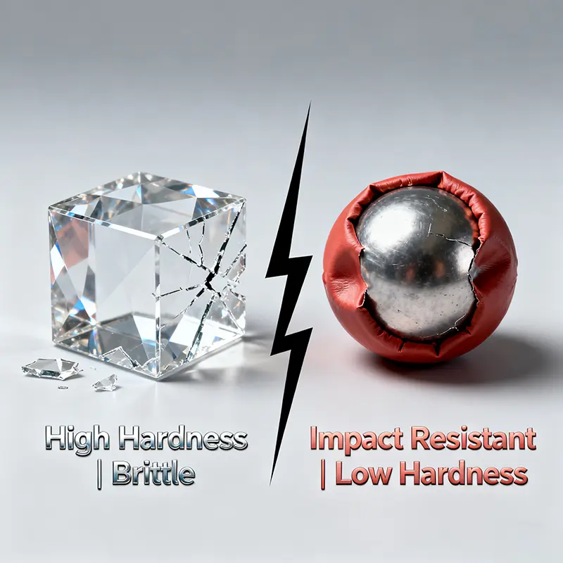 hardness and impact resistance hardness and impact resistance