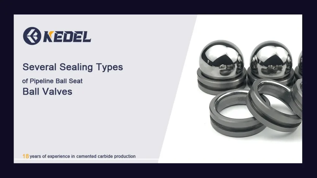 Several Sealing Types of Pipeline Ball Seat Ball Valves