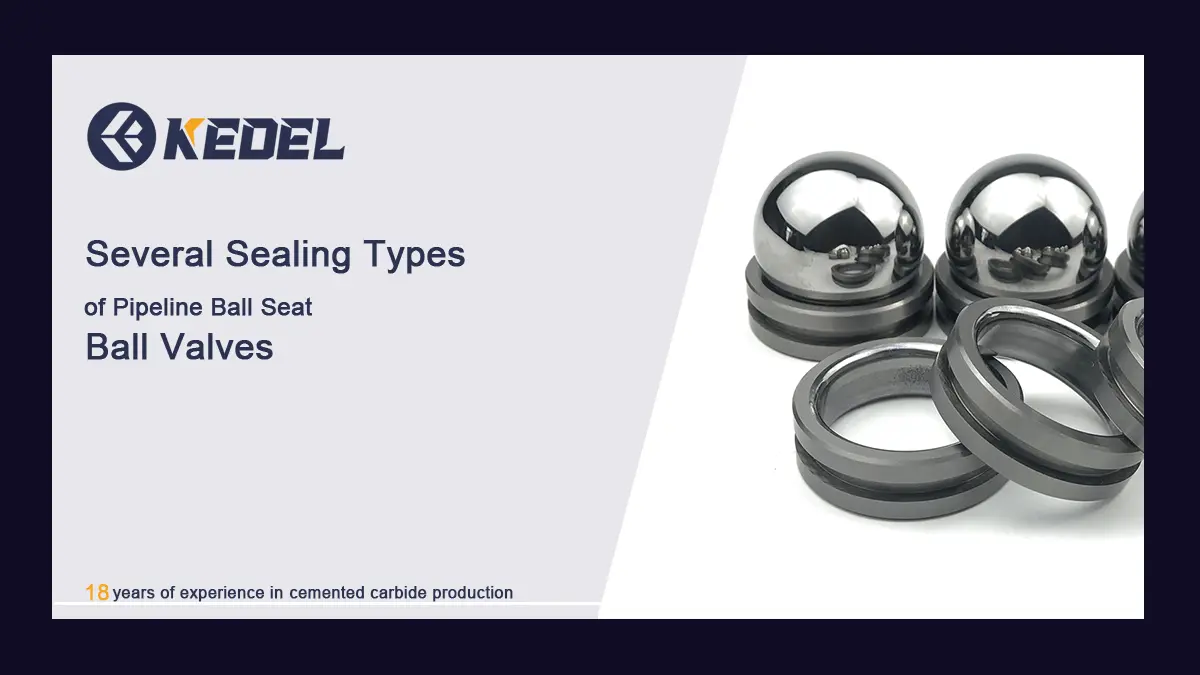 Several Sealing Types of Pipeline Ball Seat Ball Valves