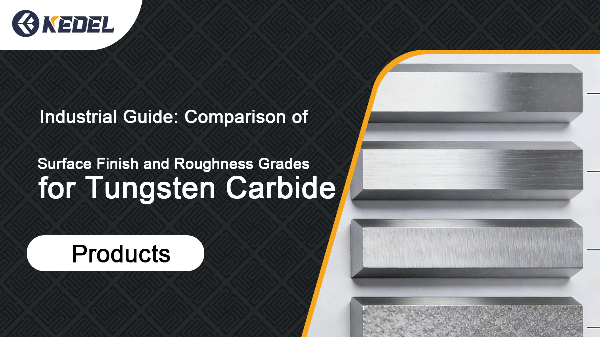 Industrial Guide Comparison of Surface Finish and Roughness Grades for Tungsten Carbide Products