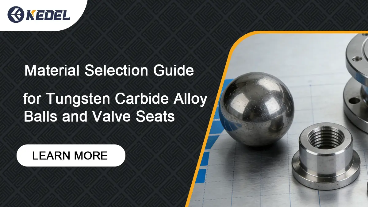 Material Selection Guide for Tungsten Carbide Alloy Balls and Valve Seats